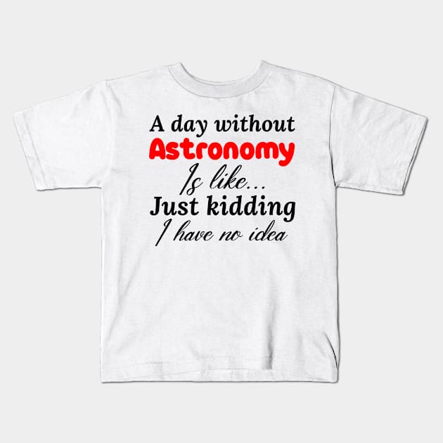 astronomy Kids T-Shirt by Design stars 5